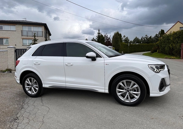 Audi Q3 cena 143000 przebieg: 18542, rok produkcji 2021 z Myślenice małe 781
